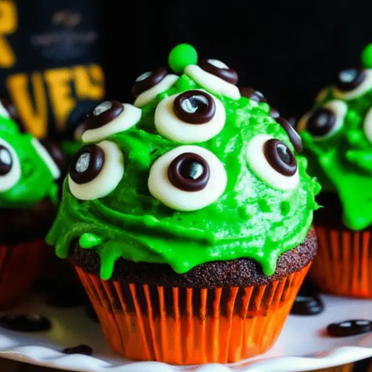 Monster Eye Cupcakes