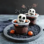 Haunted Graveyard Pudding Cups