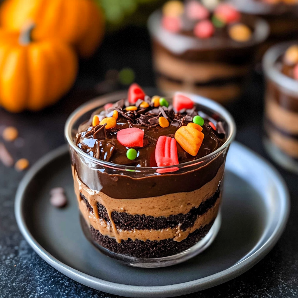 Pumpkin Patch Dirt Cups