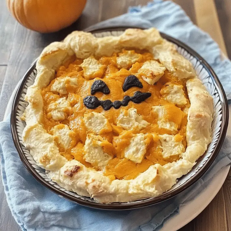 Halloween Buffalo Chicken Dip