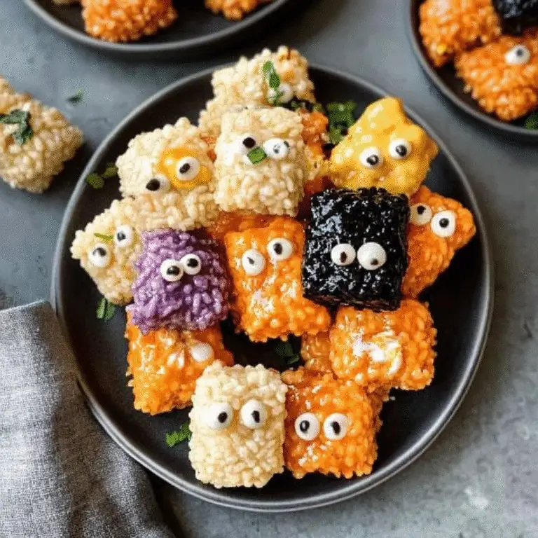 Halloween Rice Crispy Treats Recipe