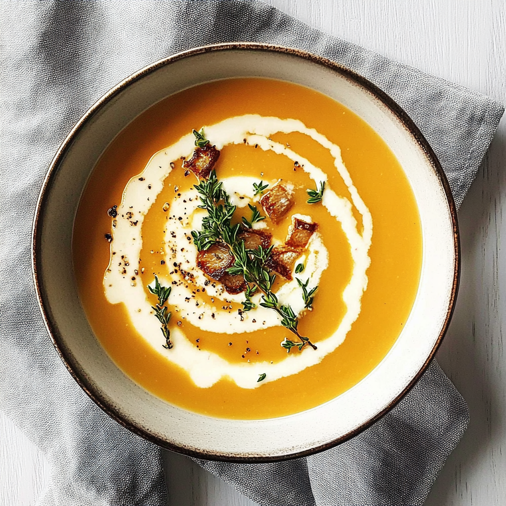 Classic Roasted Butternut Squash Soup Recipe