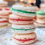 Christmas Tree Cake Macarons Recipe