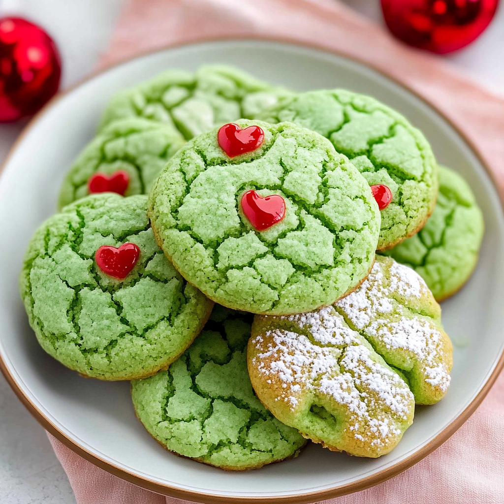 Grinch Sugar Cookies