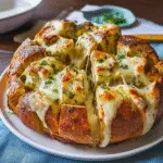 Cheesy Pull-Apart Garlic Bread Recipe