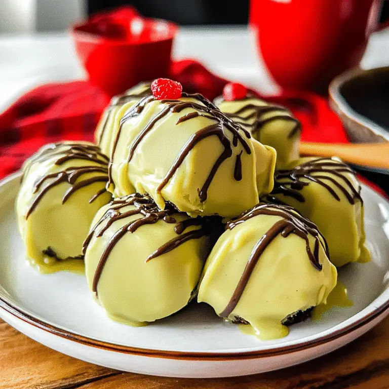 No-Bake Grinch Oreo Truffles Recipe