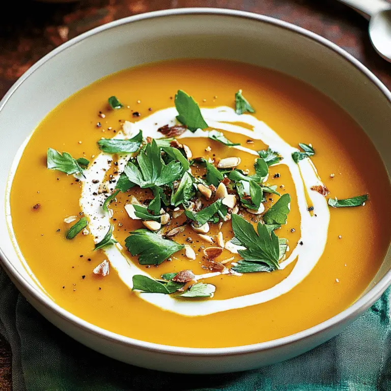 Creamy Pumpkin Soup Recipe