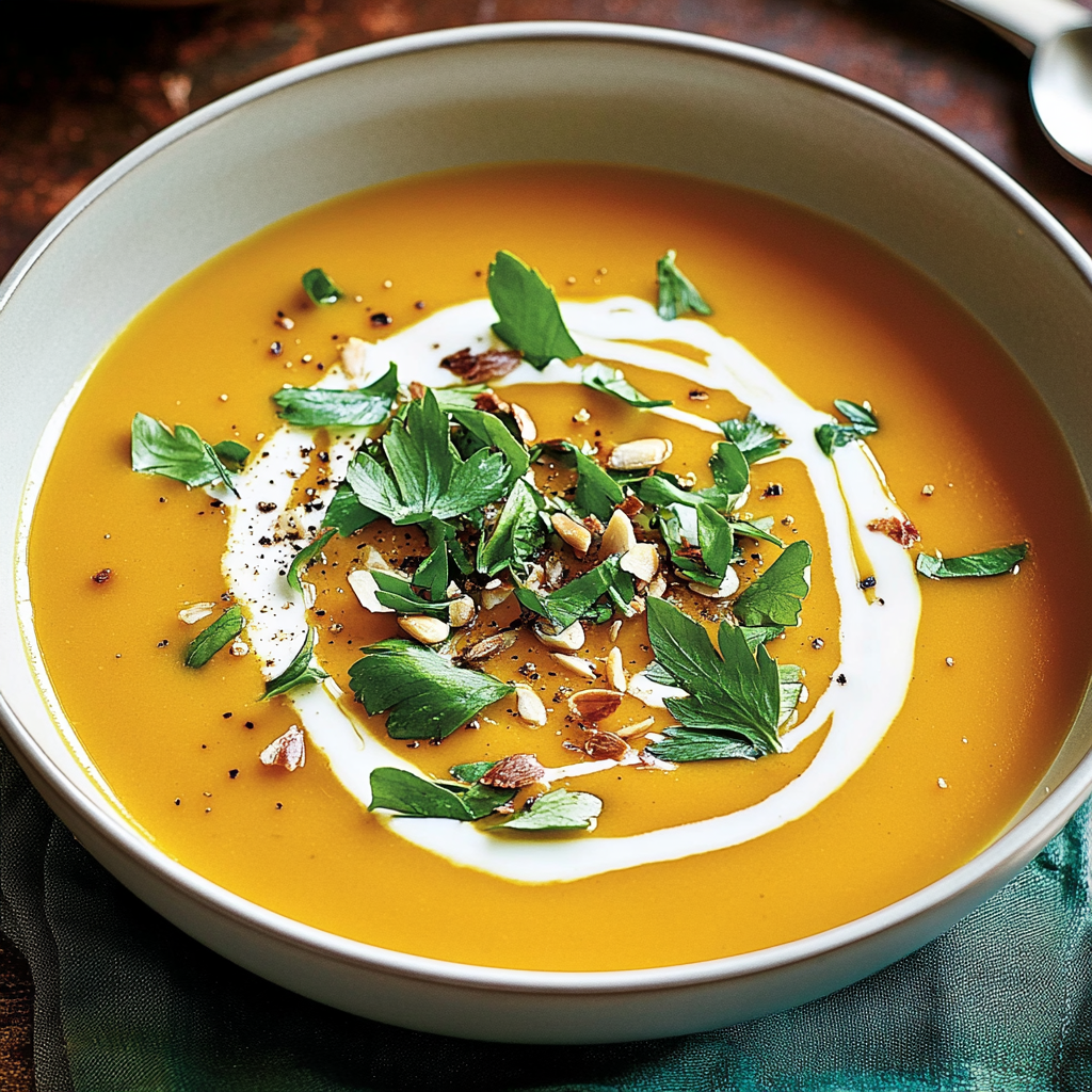Creamy Pumpkin Soup Recipe