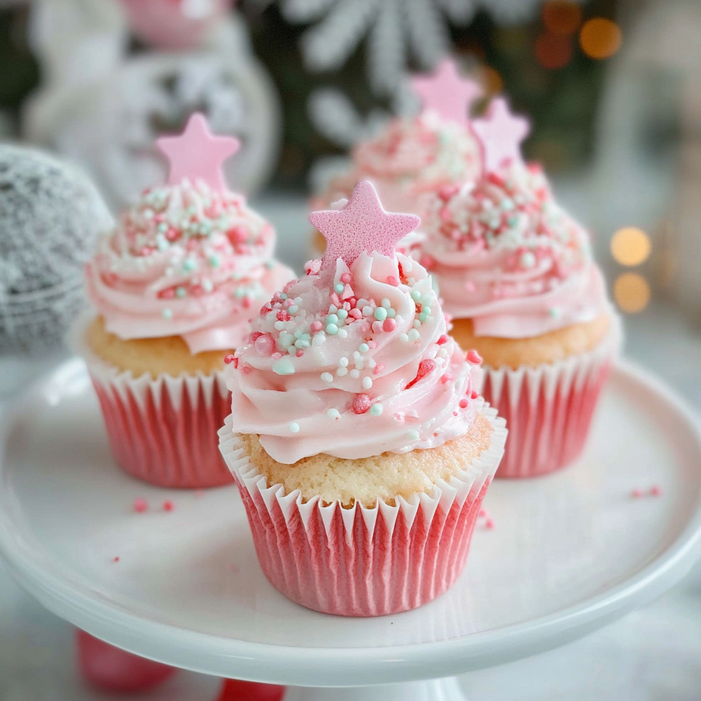 Pink Winter Wonderland Cupcakes Recipe