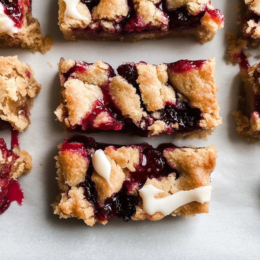 Cranberry Crumble Bars - Browned Butter