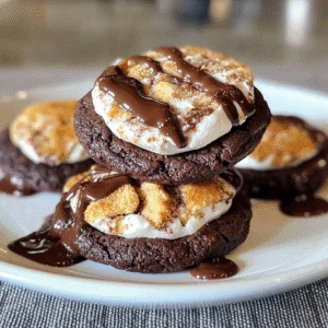 Chewy Hot Cocoa Cookies
