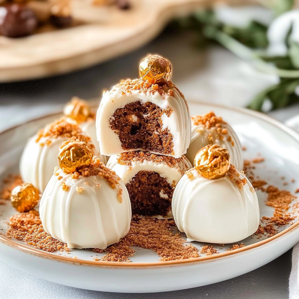 Gingerbread Truffles