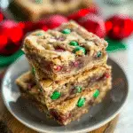 Gooey Christmas Cookie Bars Recipe
