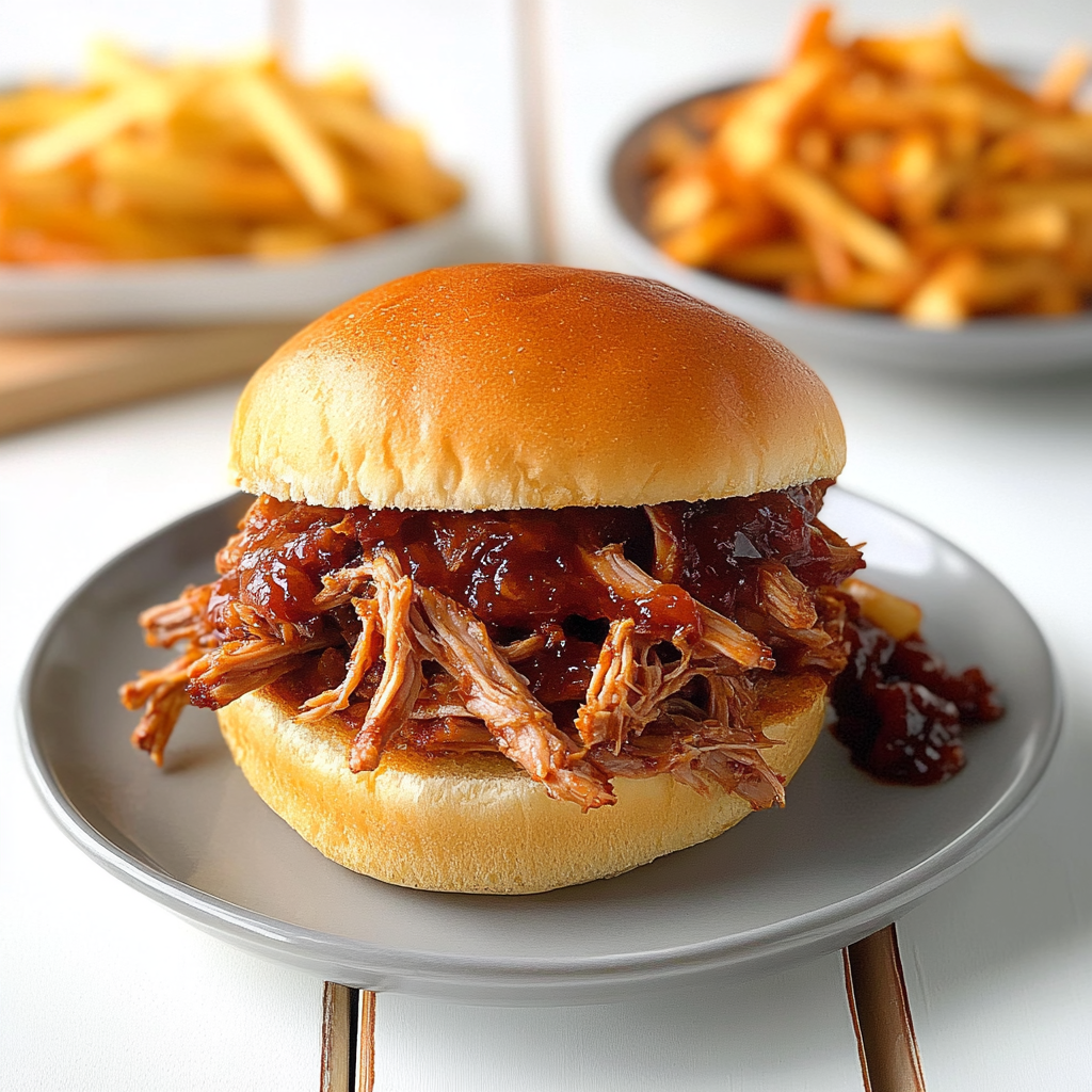 Cranberry Chipotle BBQ Pulled Pork Sliders