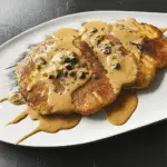 German Schnitzel with Fondue Sauce