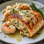 Shrimp Stuffed Salmon Recipe