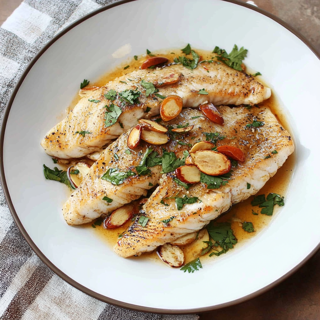 Fish Almondine