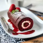 Red Velvet Cake Roll Recipe