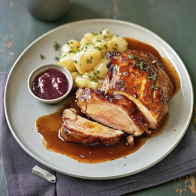 German Pork Roast Recipe