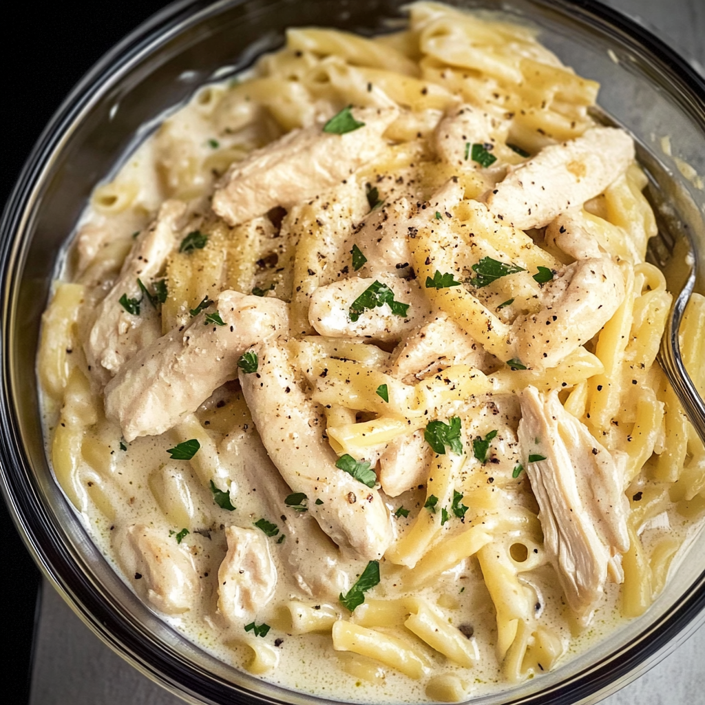 Slow Cooker Chicken Alfredo Recipe