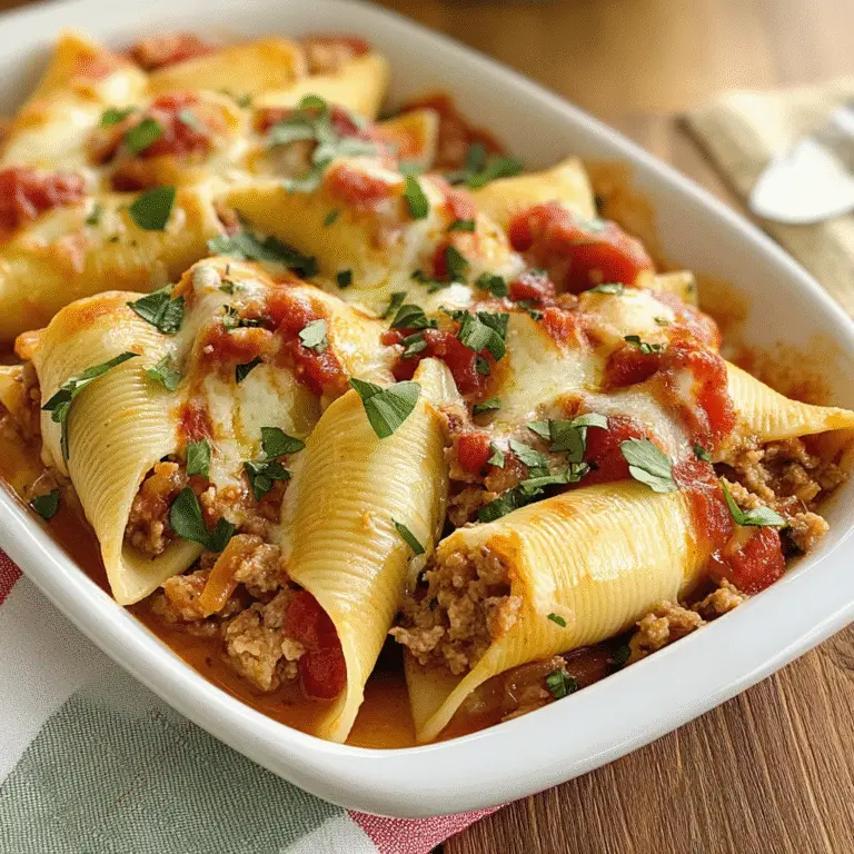Classic Stuffed Shells Recipe