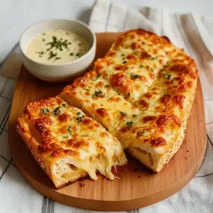 Cheesy Garlic Bread Recipe