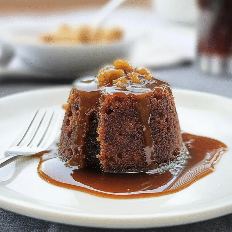 Sticky Toffee Pudding Cake Recipe