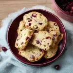 Cranberry Shortbread Cookies Recipe