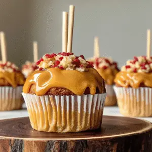 Caramel Apple Cupcake