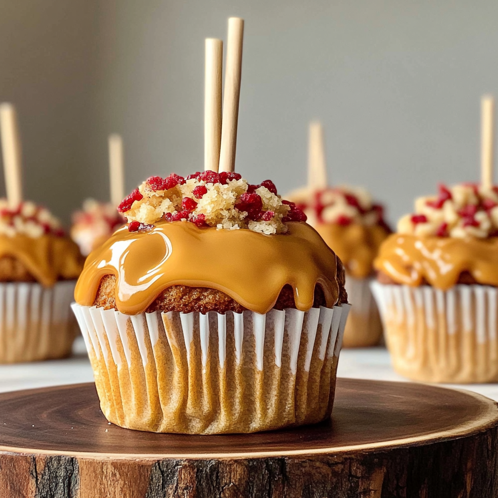 Caramel Apple Cupcake