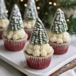 Festive Tree Cupcakes