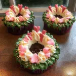 Classic Wreath Cupcakes