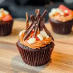 Cozy Bonfire Cupcakes