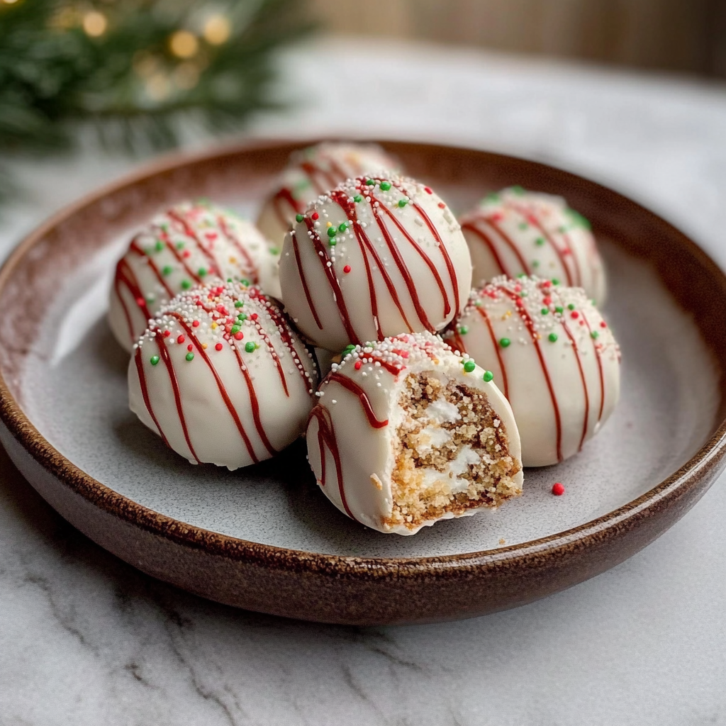 Little Debbie Christmas Tree Cake Truffles