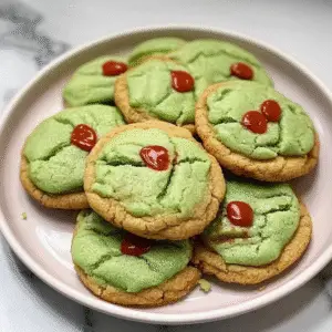 Grinch Sugar Cookies