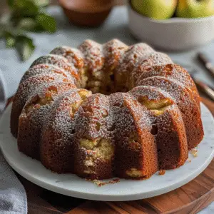 Apple Cinnamon Bundt Cake Recipe