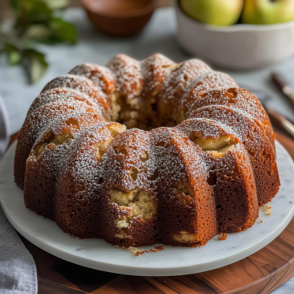 Apple Cinnamon Bundt Cake Recipe