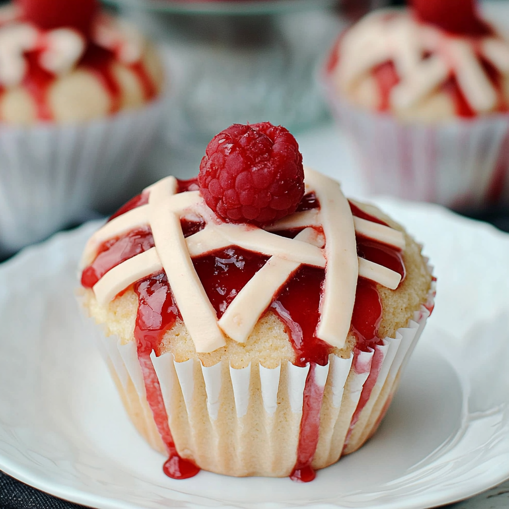Cherry Pie Cupcakes