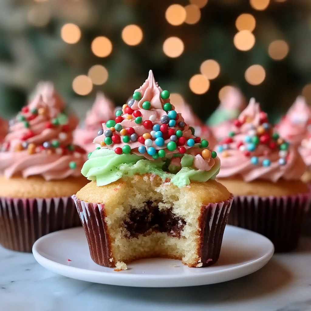 Holiday Surprise Cupcakes Recipe
