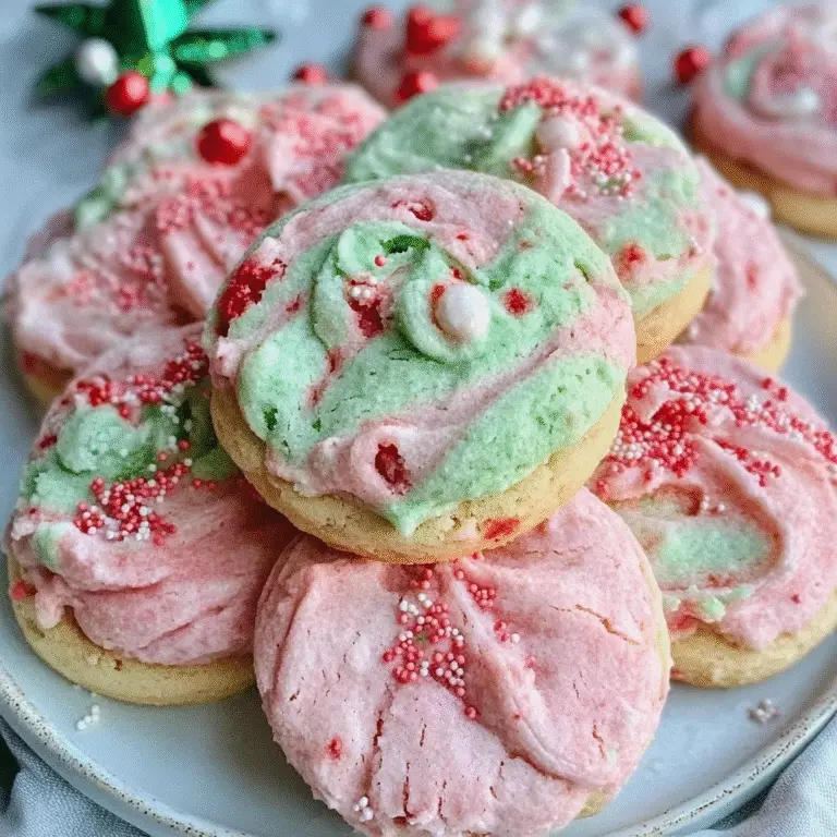 Christmas Sprinkle Pudding Cookies Recipe
