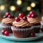 Chocolate Cranberry Cupcakes Recipe