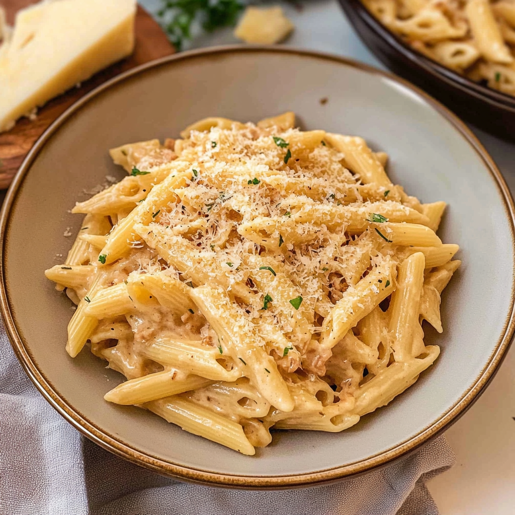 French Onion Soup Pasta with Gruyère Recipe