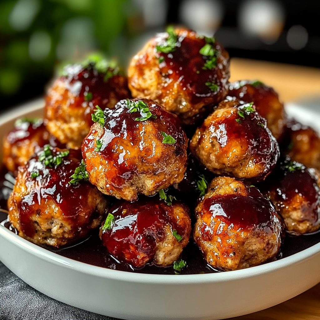 Christmas Cranberry Meatballs