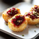Baked Cranberry Brie Bites Recipe