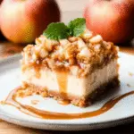 Caramel Apple Cheesecake Bars
