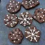 Brownie Snowflake Cookies Recipe