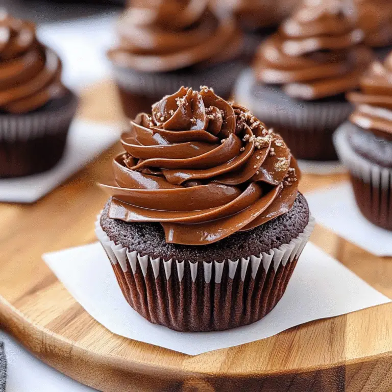 Homemade Moist Chocolate Cupcakes!
