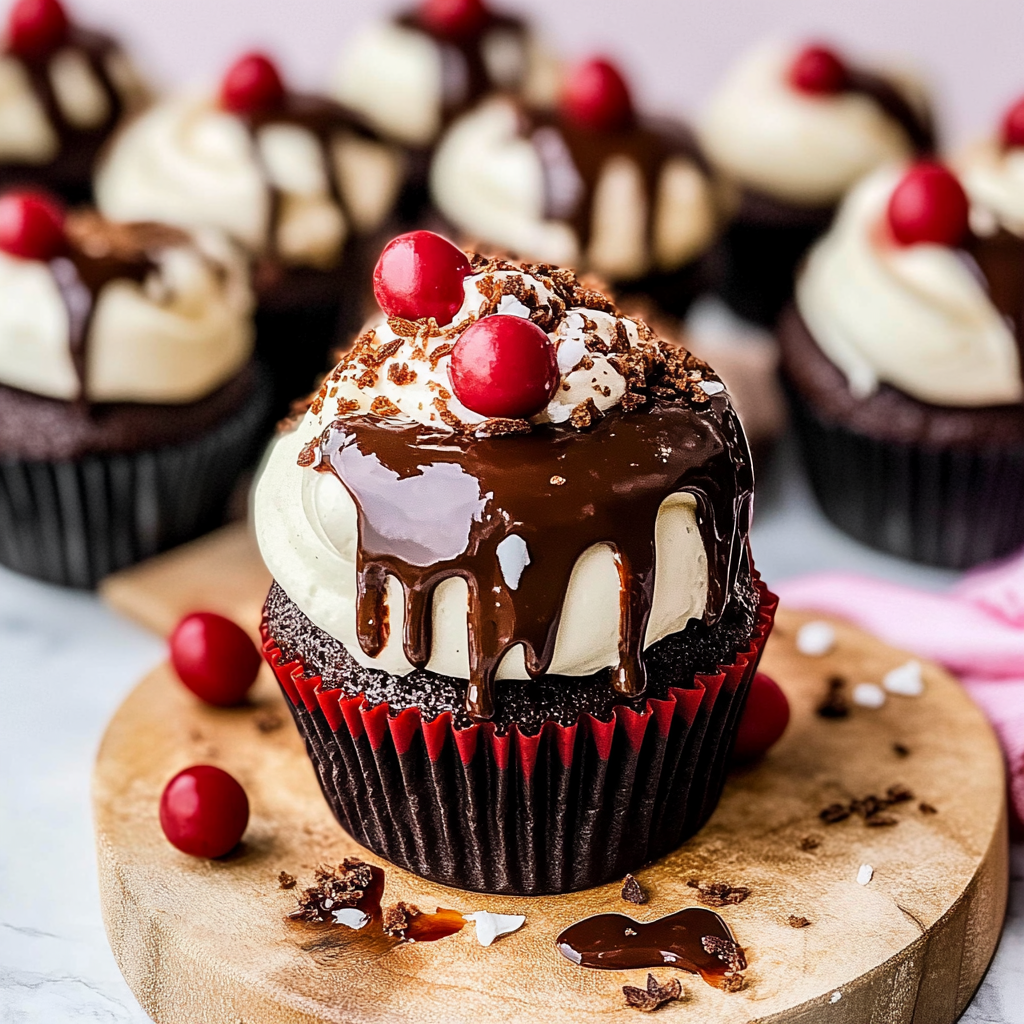 Black Forest Cupcake Recipe