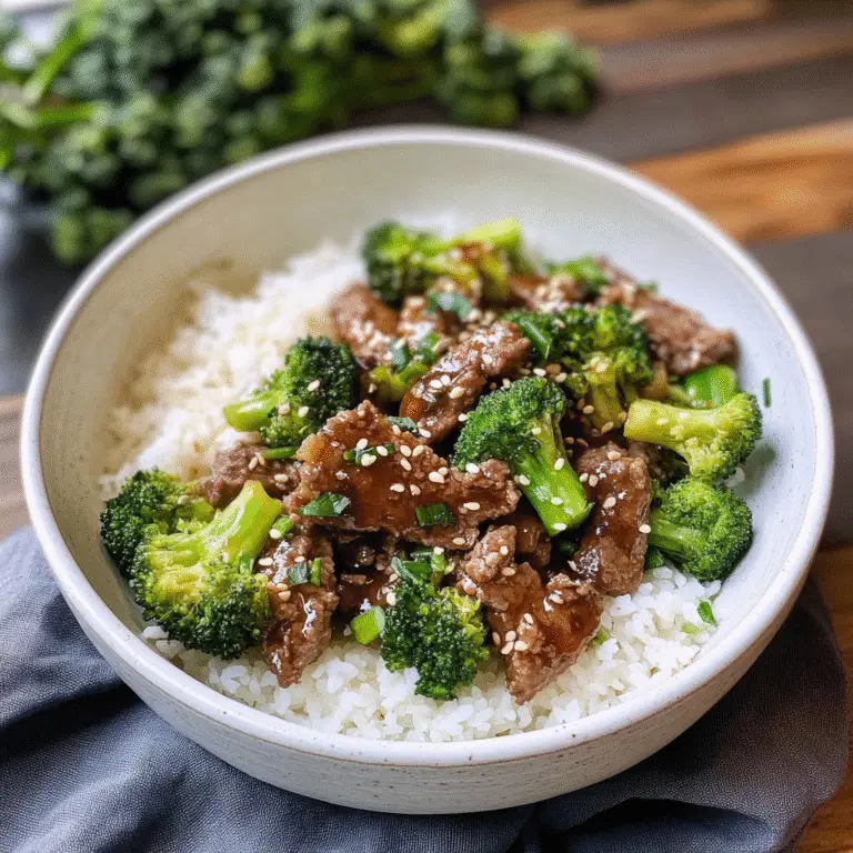 Chinese Beef and Broccoli Recipe