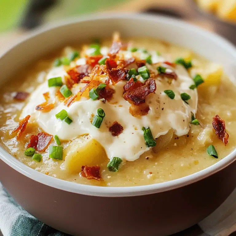 Creamy Loaded Potato Soup